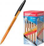 Pastapliiats korgiga ERICH KRAUSE R-301 Orange Stick 0,7mm must