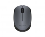 Logitech M171 Wireless Mouse RF Wireless, 1000 DPI, Black/Grey