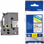 Kleepkirjalint/markeerimislint BROTHER TZE-251 24mm must/valgel