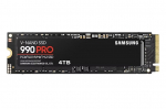 SSD SAMSUNG 990 PRO 4TB M.2 PCIe Gen4 NVMe TLC Write speed 6900 MBytes/sec Read speed 7450 MBytes...