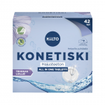 N&otilde;udepesumasina tabletid KIILTO All in One vesilahustuvas kiles 42tk