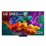 LG QNED87 evo AI, 86'', 4K UHD, QNED Mini LED, must - Teler