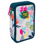 Double decker school pencil case with equipment CoolPack Jumper 2 Sunny Day