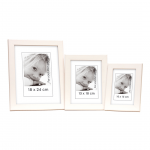 Pildiraam 21x30cm Trendline White valge puit