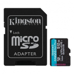MEMORY MICRO SDXC 512GB UHS-I/W/A SDCG4/512GB KINGSTON