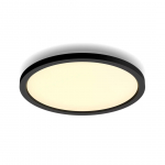 Philips Hue Aurelle Round Panel + Hue Dimmer Switch, must - Nutivalgusti