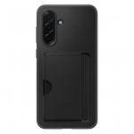 Samsung Card Slot Cover, Galaxy A36, kaarditaskuga, must - &Uuml;mbris