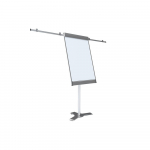 Loengutahvel 700x1000mm Starboard ratastel lisasiinidega valge