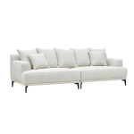 Diivan MAGNOLIA 4-kohaline 264x96xH76cm, helebeež
