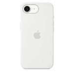 Apple Silicone Case, iPhone 16e, valge - &Uuml;mbris