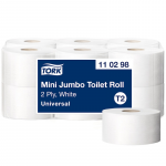 Tualettpaber 2-kihiline TORK Mini Jumbo T2 Universal 150m (110298)