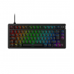 HyperX Alloy Rise 75, SWE, must - Klaviatuur