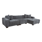 Nurgadiivan DAHLIA PN 322x96/162xH74cm, hall