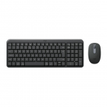 Logitech MK250 Compact, Bluetooth, SWE, must - Juhtmevaba desktop