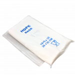 Kilekott 180+80x350mm (260x350mm) HDPE 9mic l&auml;bipaistvad 800tk