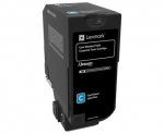 Lexmark 74C2SC0 Toner Cartridge, Cyan