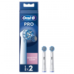 Braun Oral-B Sensitive Clean Pro, 2 tk, valge - Varuharjad