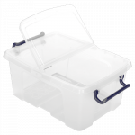 Plastkast kaanega FELLOWES 12L (17x29.5x40 cm)