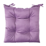 Toolipadi VELVET 2, 40x40cm, lilla, 100% pol&uuml;ester, kangas-379