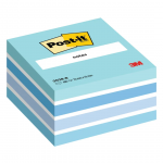 M&auml;rkmekuup 76x76mm POST-IT 2028B sinised pastelsed toonid 450 lehte