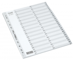 Registri vahelehed BANTEX Strong-Line A4 1-54 hall plastik