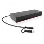 Lenovo ThinkPad Hybrid USB-C Dock, 135 W, must - S&uuml;learvuti dokk