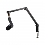 Logitech Yeticaster GX, must - Mikrofon statiiviga