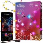 Twinkly Candies Stars, RGB, 200 LED, USB-C, 12 m, roheline - Nutivalgusti