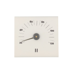 Sauna termomeeter RENTO WHITE, 15 &times; 14 &times; 3 cm