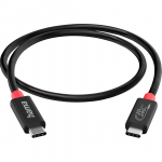 Hama USB-C/USB-C, USB 4.0, 20 Gbit/s, 5 A, 240 W, 2 m - Laadimiskaabel