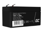 GREENCELL battery AGM VRLA 12V 1.3Ah