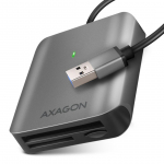 AXAGON CRE-S3 SuperSpeed USB-A UHS-II Reader, tumehall - M&auml;lukaardilugeja