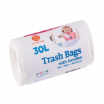 Pr&uuml;gikott 30L (500x700mm) LDPE 30mic 25tk/rull valge