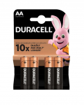 Patareid AA DURACELL Alkaline 1,5V 4tk