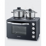 Severin, 30 L, 2500 W, must - Miniahi kahe keedualaga