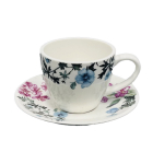 Tass/alustaldrik LILIAN D14,5xH8cm 200ml