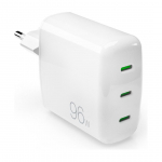 Puro MiniPro Gan Wall Charger, 96 W, valge - Laadija