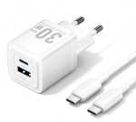 MOBILE CHARGER WALL 30W USB/2P WHITE FEQW0-EU VENTION