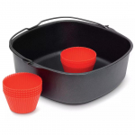 Philips AirFryer XL, lisatarvik - K&uuml;psetuskomplekt + 9 muffinivormi