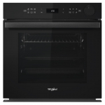 Whirlpool, 73 L, p&uuml;rol&uuml;&uuml;tiline puhastus, must - Integreeritav ahi