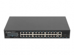 LANBERG switch PoE+ 24x 1GB 2x SFP 360W
