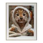 Seinapilt WALLY 40x50cm, gepardi beebi