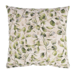 Padi HOLLY 45x45cm lukuga, papli lehed, kangas 80% puuvill, 20% pol&uuml;ester, kangas 352