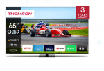 TV Set THOMSON 65" 4K/Smart QLED 3840x2160 Wireless LAN Bluetooth Google TV Black 65QG7C14