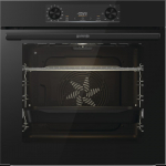 Gorenje, 77 L, p&uuml;rol&uuml;&uuml;tiline puhastus, must - Integreeritav ahi