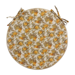 Toolikate LONETA NEW D38cm, paksus 2,5cm, beež roos, 100% puuvill, kangas 476