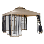 Varikatus LEAF 3x3m beež