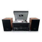 Muse MT-120 MB, CD, USB, Bluetooth, vin&uuml;&uuml;lplaadim&auml;ngija, must/pruun - Muusikakeskus