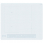 Whirlpool, laius 59 cm, raamita, valge - Integreeritav induktsioonpliidiplaat