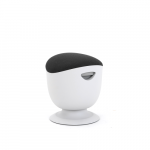 Up Up Seul ergonomic balance stool White, D48 Black (Dark Grey) fabric